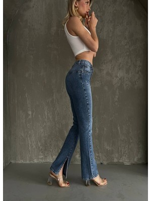 Borcelle Pantolon Klasik Denim Mavisi