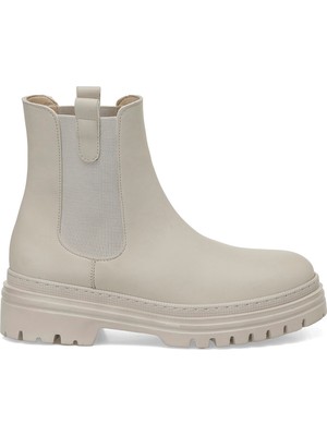 Torex TRX24K-726 4pr Bej Kadın Chelsea Bot