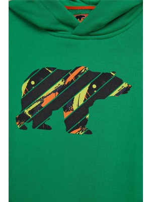 Bad Bear Mono Jr Çocuk Yeşil Sweatshirt 24.06.12.009-C13