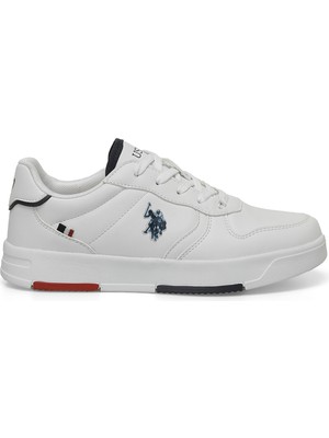 U.S. Polo Assn. Andreı Wmn 4Pr Beyaz Kadın Sneaker