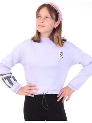 Toontoy Kız Çocuk Baskılı Sweatshirt