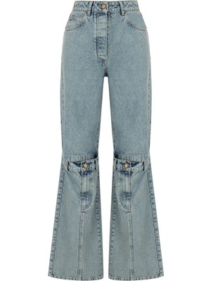 Nocturne Wide Leg Jean Pantolon