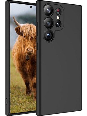 Cepte Aksesuar Galaxy S23 Ultra Kılıf Zore Mara Lansman Kapak-Siyah