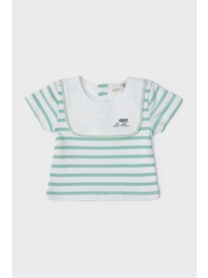 Layette Bg Store Erkek Bebek Çizgili Body