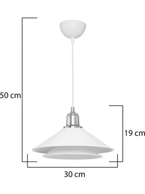 Lumen İstanbul Alba Krom Opal Sarkıt