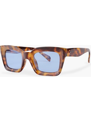 ROYAL EYEWEAR RE3002 MAVİ LEOPAR  UNİSEX GÜNEŞ GÖZLÜĞÜ