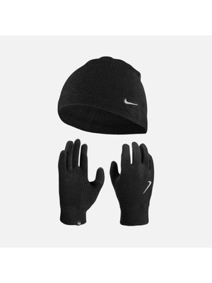 Nike Sportswear Fleece Erkek Bere & Eldiven Takım N.100.2578.082