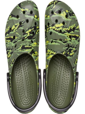 Crocs Baya Mevsimlik Baskılı Terlik Sandalet 2062309CX Kaplan Kamuflajı