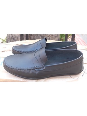 Bags Shoes Bagsshoes INT-24Y31004 Erkek Hakiki Deri Loafer Ayakkabı