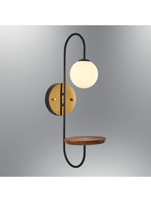 Avize Merkezi A-580-APL-3 Siyah Aplik