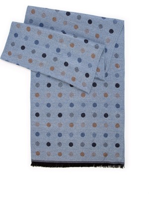 Cacharel Erkek Mavi Kaşkol 50231643-300