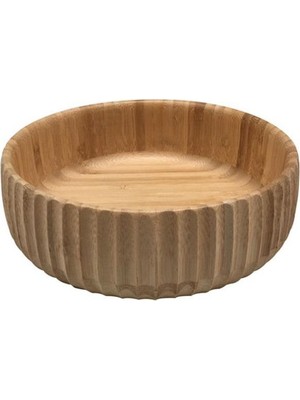 Çırpan Ev Bambu Yuvarlak Bol/salata Kase 19X6CM