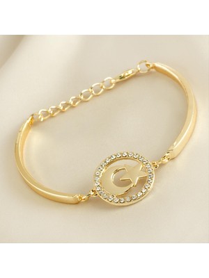 Bijuteri Net Ay Yıldız Taşlı Trend Bileklik