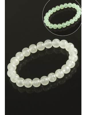 Bijuteri Net Fosforlu Bileklik 10 mm