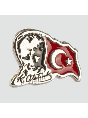 Bijuteri Net Ay Yıldız Atatürk Yaka Rozet