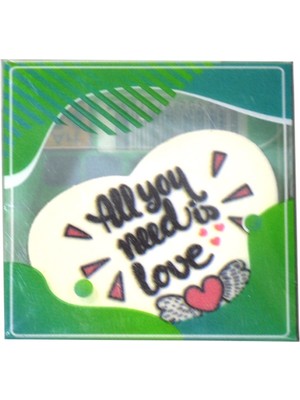Silka - Silgy ART54 - All You Need Love - Beyaz