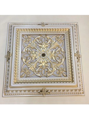 Diecor LED Döşenebilir Saray Tavan Avize Göbeği