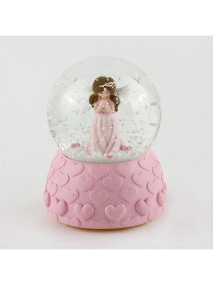 Bijuteri Net Peri Kızı Işıklı Kar Küresi Küçük