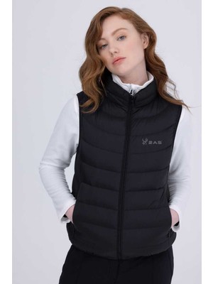 2AS Azure Women Down Vest Black 2ASADVWCNFW23-001