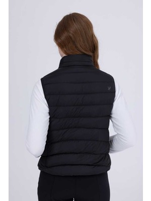 2AS Azure Women Down Vest Black 2ASADVWCNFW23-001