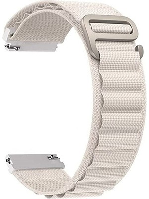 Adige Samsung Galaxy Watch 3 45MM Kordon Kayış Alpine Nylon Kumaş 22/alp