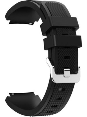 Adige Garmin Forerunner 255 Kordon Kayış Çizgili Silikon 22-czg