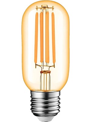 Neo Vista T45 Gemici Rustik LED Ampul 4W E27 Duy 2700K Amber Cam Dekoratif Vintage Aydınlatma