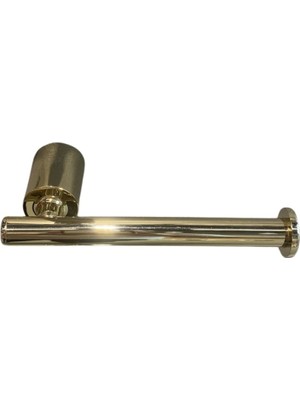System Banyo Aksesuarları Icon Duvara Monte Tuvalet Kağıtlığı Gold 32x79x159 mm