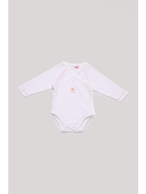 Layette Bg Store Kız Bebek Ekru Body