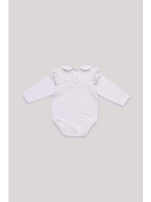 Layette Bg Store Kız Bebek Ekru Body