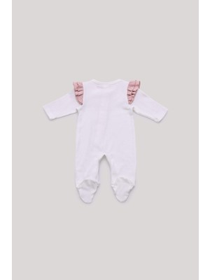 Layette Bg Store Kız Bebek Ekru Body