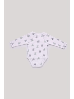 Layette Bg Store Erkek Bebek Desenli Body