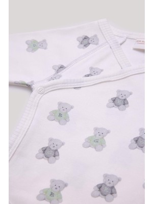 Layette Bg Store Erkek Bebek Desenli Body