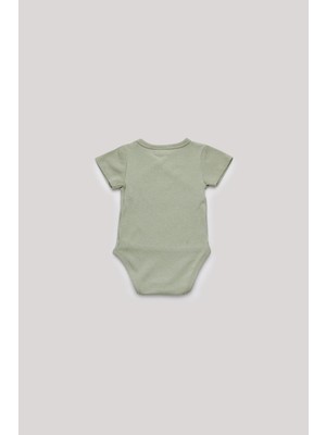 Layette Bg Store Erkek Bebek Yeşil Body