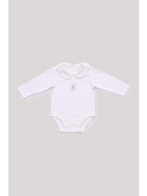 Layette Bg Store Erkek Bebek Ekru Body