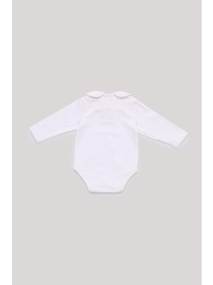 Layette Bg Store Erkek Bebek Ekru Body