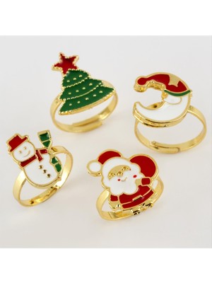 Bijuteri Net Yılbaşı Figürlü Yüzük