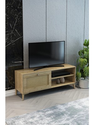 Dmc Home Tv Ünitesi Safir Meşe  -  Mdf