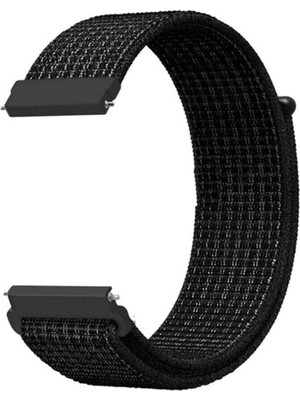 Adige Xiaomi Mibro X1 Kordon Kayış Kumaş Cırt Cırtlı 22-crt