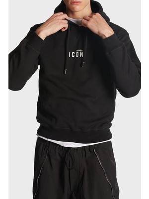 Dsquared2 Pamuklu Kapüşonlu Regular Fit Sweat Erkek Sweat S79GU0010 S25516 965