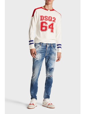 Dsquared2 Streç Pamuklu Skinny Fit Jeans Erkek Kot Pantolon S74LB1456 S30663 470