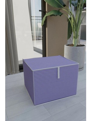 Ali The Stereo Çok Amaçlı Düzenleyici Kutu Organizer Cırt Cırtlı Hurç Ma x i Boy 30 cm   x  40 cm   x  50 cm  (5 Adet) 7644 ( Lisinya ) Alithestereo