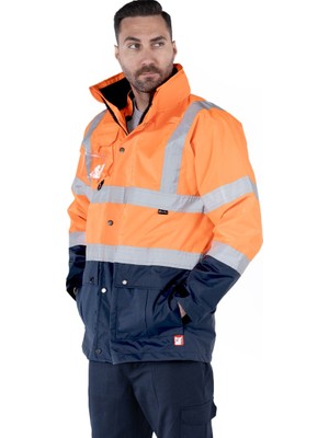 OWL OWL 5’İ Bir Arada Hi-Vis Kaban