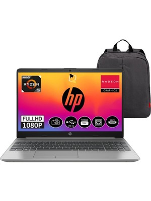 Hp 255 G9 Amd Ryzen 5 5625U 16 GB 512 GB SSD Windows 11 Pro 15.6" Fhd RJ45 Taşınabilir Bilgisayar 9M3G7AT+SNERTECH Çanta