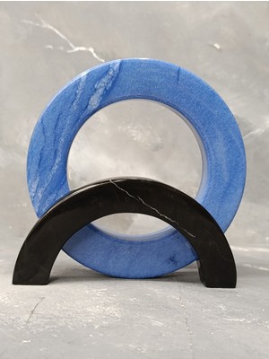 X Mermer Mermer Halka Obje