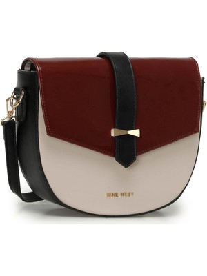 Nine West Perlo 4pr Bordo Kadın Çapraz Çanta