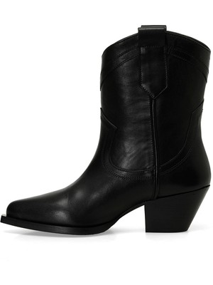 Nine West Westana 4pr Siyah Kadın Kovboy Bot