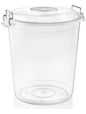 Royaleks Group Plus Şeffaf Bakliyat Kovası 50 Litre ROYALEKS-ASD173