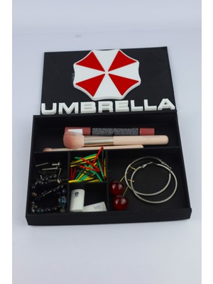 Domini Umbrella Corporation - Resident Evil - Çok Amaçlı Düzenleyici - Organizer - 20 cm   x  16 cm   x  2.5 cm