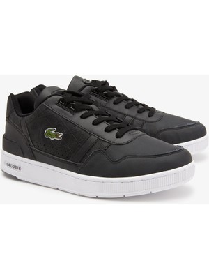 Lacoste Lacoste Sport T-Clip Erkek Monogram Siyah Sneaker